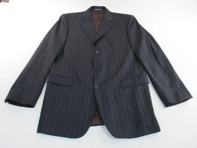 Blazer de lana Jack Victor Loro Piana abrigo deportivo 44L para hombre negro vikingo CT Foto 1 de 4
