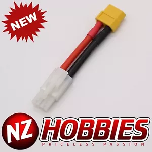 NZHOBBIES XT60 Female to TAMIYA Male Conversion Adapter # NZ0082 - Picture 1 of 1