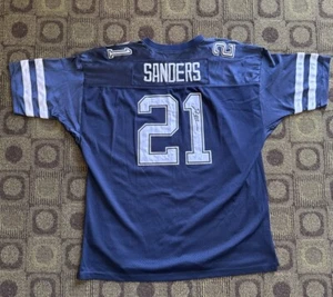 Vintage Dieon Sanders Dallas Cowboys Jersey - Picture 1 of 6