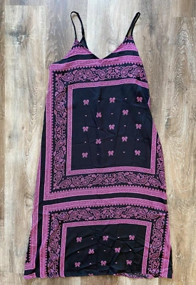 DKNY nwt Pink Paisley Chemise Sleeveless Nightgown~Ladies Size M~MEDIUM~NEW~ - Image 1 of 4