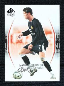 2004 SP Authentic Manchester United Cristiano Ronaldo #37 Rookie RC