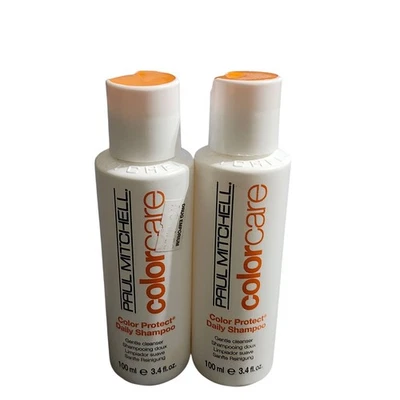 Paul Mitchell Color Protect Daily Shampoo 3.4oz Twin Pack Color Treated Hair - Image 1 of 2