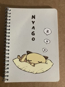 SANRIO NYAGO MINI SPIRAL NOTEBOOK 35 SHEETS Vintage 2000 - Picture 1 of 3