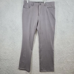 Sub70 Golf Pants Men's 36x32 Dark Gray Henrik Performance Flat Front - Picture 1 of 15