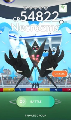 Dusk Mane Necrozma Remote Raid Invite - Pokemon Go FÁCIL GANAR Lobby Completo - Imagen 1 de 2