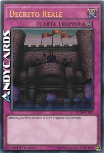 DECRETO REALE • (Royal Decree) • Ultra R • DUSA IT047 • 1Ed • Yugioh! ANDYCARDS - Foto 1 di 1