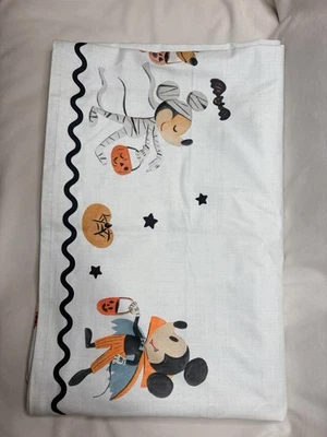 Pottery Barn Disney Mickey Mouse and Friends Halloween Wipeable Tablecloth 70x90 - Image 1 of 4
