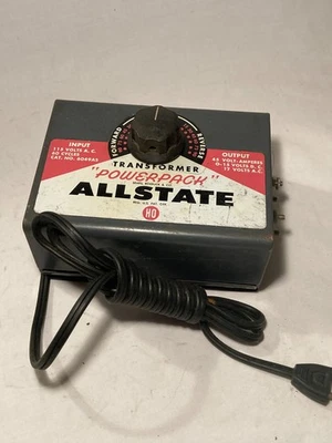 c1960s Allstate HO Train Transformer Powerpack No. 6049AS Sears Roebuck Company - Image 1 of 4