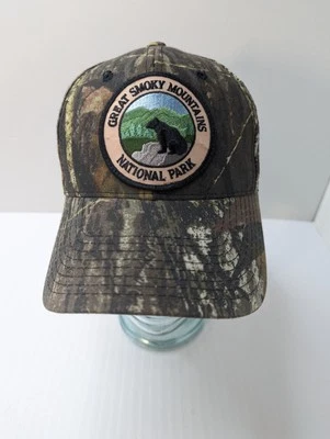 Sombrero del Parque Nacional Great Smoky Mountains Camuflaje Gorra Parche Bordado Foto 1 de 4