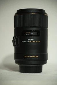 Sigma 105mm F2.8 Macro Objektiv mit Bildstabilisator EX OS DG HSM für Nikon F - Bild 1 von 6