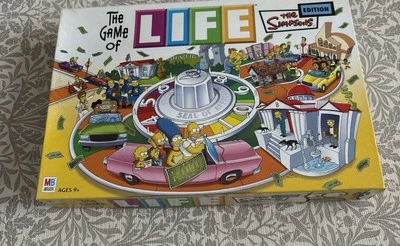 The Game Of Life The Simpsons Edition Board Game | Good Condition - Image 1 of 4