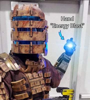 Explosión de energía manual multicolor efecto de iluminación LED utilería DBZ portátil rave juegos con disfraces Foto 1 de 4