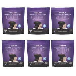 Cup4Cup Chocolate Brownie Mix, 14.25oz, Gluten & Dairy Free, Kosher, PACK OF 6 - Picture 1 of 3