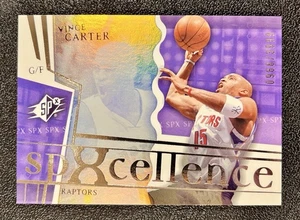 2003-04 Upper Deck SPx SPxcellence /3999 VINCE CARTER #95 NBA HOF Raptors - Foto 1 di 4