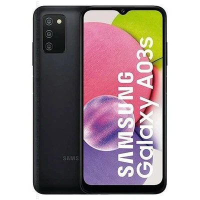 Samsung Galaxy A03s SM-A037G/DSN Dual Sim Black 32GB Grade B  UK Warranty seller - Image 1 of 4