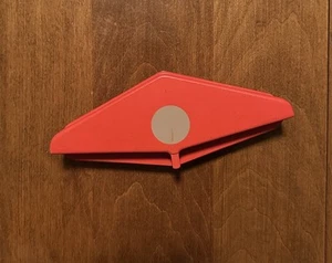 Hape Quadrilla Marble Run Replacement Red Tip Balance Seesaw Wooden Part Piece - Picture 1 of 6