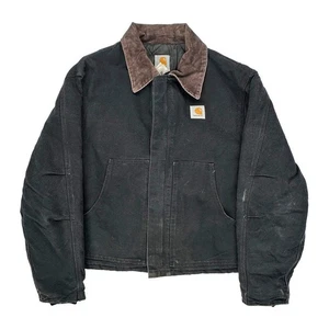 Made In USA Carhartt Jacke - XL Schwarz Baumwolle - Bild 1 von 7