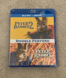 Peter Rabbit + Peter Rabbit 2 Double Feature Blu-ray (2021, Sony) *Brand New* - Picture 1 of 4