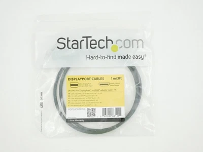 StarTech Mini Displayport (20pin) Male to HDMI Male 4K MDP2HDMM1MB - Image 1 of 3