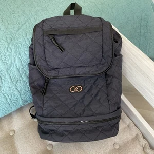 Calia Carrie Underwood Drawstring Quilted Backpack Black - Picture 1 of 8