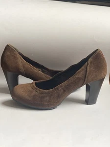 Hogl braune Wildleder-Pumps mit Absatz Größe UK 6 - Bild 1 von 6