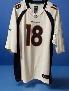 Nike NFL Denver Broncos #18 Manning White, Navy & Orange Größe XXL - Bild 1 von 6