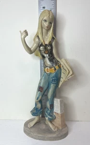 "Estopista Hippy Fontanini Depose Italia 992 8"" de alto autoestopista" - Imagen 1 de 10