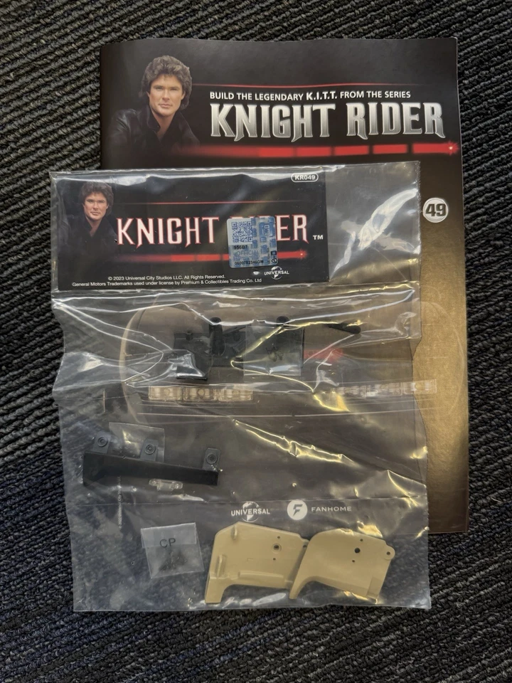 1/8 FANHOME DEAGOSTINI BUILD THE K2000 KITT K.I.T.T. KNIGHT RIDER CAR ISSUE 49 - Image 1 of 1