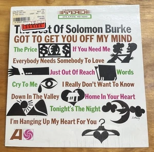 Solomon Burke - The Best Of Solomon | LP | 1966 | US | ATLANTIC SD 8109 | SEALED - Picture 1 of 2