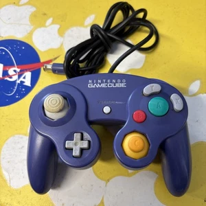 Offizieller GameCube Controller Indigo Lila NGC DOL-003 getestet funktioniert OEM Nintendo - Bild 1 von 11