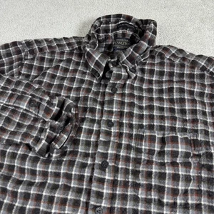 Pendleton Camicia Uomo XXL (Media) Plaid Sir Pendleton Lana Bottoni *RESTRINGIBILE* - Foto 1 di 6