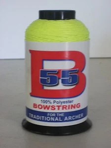 BCY B55 Bowstring Material 1/4lb Flo Yellow Dacron Traditional Crossbow Recurve - Picture 1 of 1