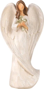 8.9Inch Resin Praying Angel Sculpture Figurine for Gifts Home Decoration Praying - Picture 1 of 6