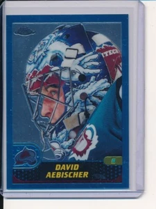 DAVID AEBISCHER 2001-02 TOPPS CHROME NHL HOCKEY CARD #46 COLORADO AVALANCHE - Picture 1 of 1