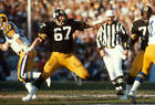 Gary Dunn of the Pittsburgh Steelers 1980's NFL Photo