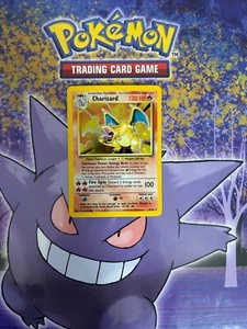 1999 Pokémon Charizard Base Set HOLO BLEED REVERSE HOLO Misprint Error 4/102 🔥 - Picture 1 of 12
