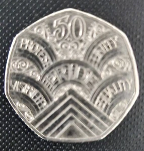 2022 - 50 Years of PRIDE 50p Coin - Rare - Picture 1 of 2