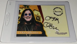 OZZY OSBOURNE 2002 Dad AUTOGRAMM JAGD Auto EINSATZ KARTE A1 Tintenwerke NM/MT C'MONN - Bild 1 von 5