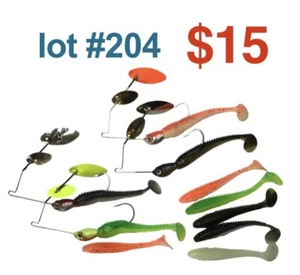1/4 Oz. In Line Spinner Baits! FREE SHIP! 60% Off. #204 - Picture 1 of 1