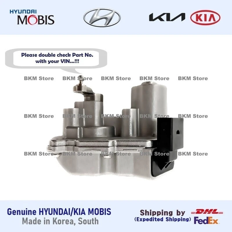 Conjunto de actuador turbocargador 282123A000 genuino para Hyundai Veracruz, Kia Mohave Foto 1 de 4