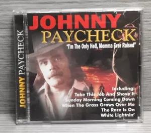 Rare Johnny Paycheck I'm The Only Hell, Momma Ever Raised CD Album VGC-HTF - Picture 1 of 3