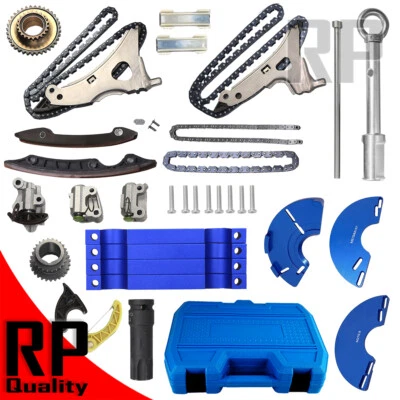 Kit de cadena de distribución inyector de combustible árbol de levas herramienta C400 CLS350 E43 GL450 GLC43 3,5 L Foto 1 de 4