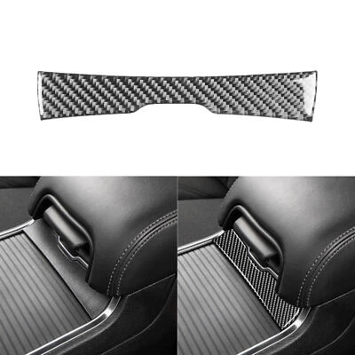 Apoyabrazos inferior de fibra de carbono real apto para Chrysler 300 2011-2023 Foto 1 de 4