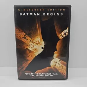 Batman Begins (DVD, 2005) Christopher Nolan Christian Bale Widescreen Edition - Picture 1 of 4