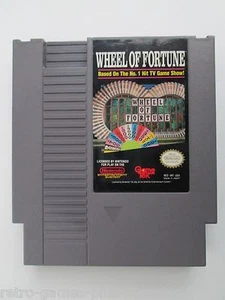 Wheel of Fortune (Nintendo NES, 1988) solo juego--probado (NTSC/US/CA) - Imagen 1 de 3