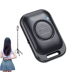 Bluetooth Shutter Remote Selfie Stick Control Button Monopod phone Camera Phone - Picture 1 of 12