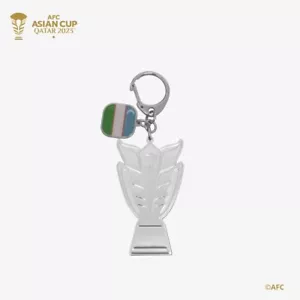 Trofeo 2D Portachiavi con Bandiera Paese-UZBEKISTAN - Foto 1 di 1