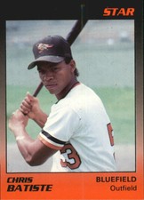 1989 Bluefield Orioles Star #3 Chris Batiste