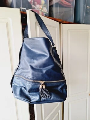 Navy Blue Bag By New Look - Image 1 of 3