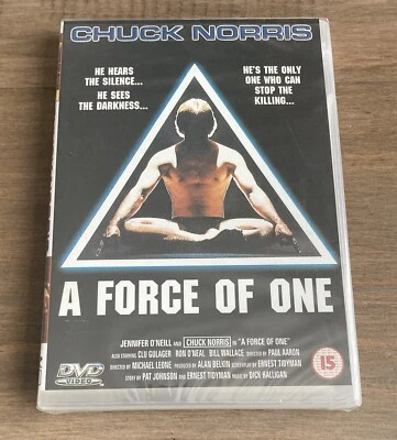 A Force of One DVD Jennifer O'Neill Chuck Norris New Sealed Original UK R2 - Image 1 of 2